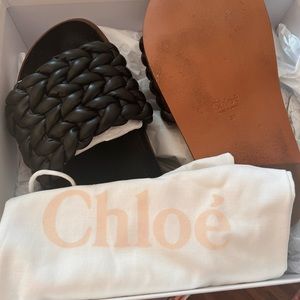 Authentic Chloe “Kacey” sandals size 38 EUC
